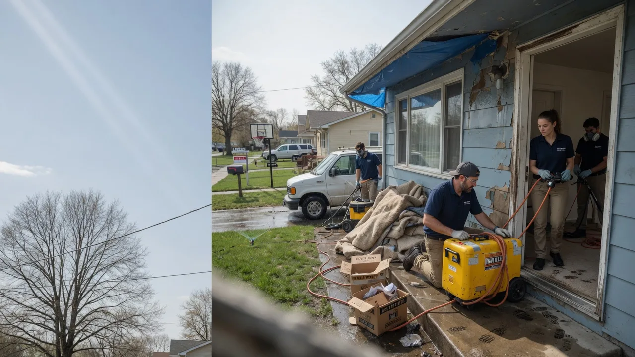 Basement Flood Cleanup in Mendota, IL near me